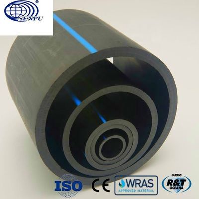 PN6 160mm HDPE PE জলের পাইপ উচ্চ চাপ বহু উদ্দেশ্য