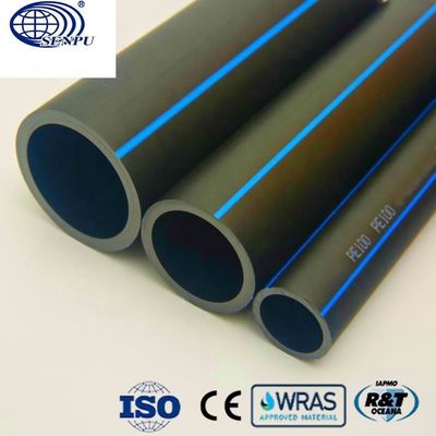 PN6 160mm HDPE PE জলের পাইপ উচ্চ চাপ বহু উদ্দেশ্য