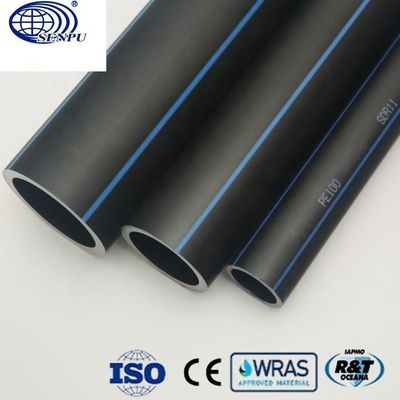 PN6 160mm HDPE PE জলের পাইপ উচ্চ চাপ বহু উদ্দেশ্য